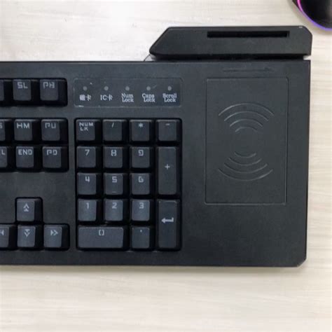 smart card terminal keyboard|mechanical keyboard with card reader.